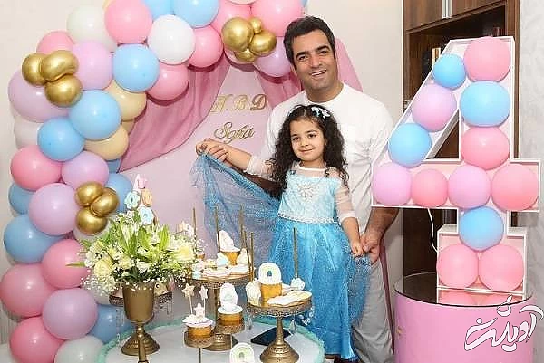 منوچهر هادی و دخترش